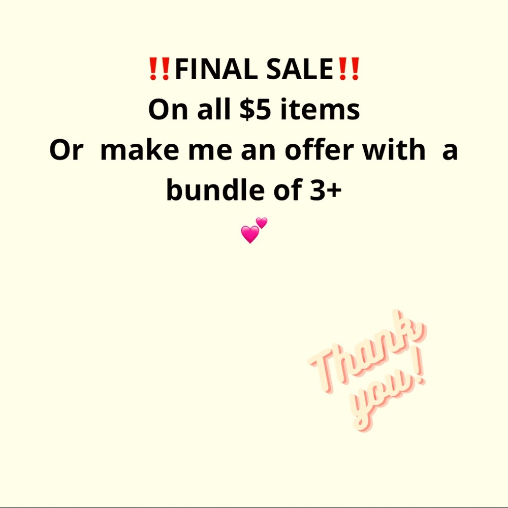 ‼️FINAL SALE‼️